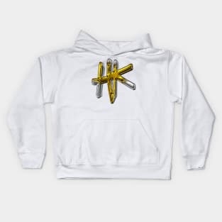 HARTEKILL | GOLD AND SILVER Kids Hoodie